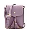 LS2189-LP Tassel Accent Cellphone Holder Crossbody