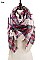 MULTI TONE PLAID X-LARGE BLANKET SCARVES FM-MSF16000