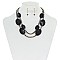 Trendy Layered Nk Set W/formica And Bead SLN1580
