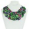 TRENDY KENTE PATTERN NECKLACE SLN1924