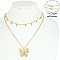 Glamorous Butterfly Chain Necklace