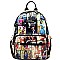 Magazine OBAMA Print Patent Fashion Backpack RZ-OA2697