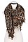 FASHION ANIMAL PRINT LARGE SCARF FM-SCHAL49