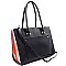 Multi-colored Accordion Side Structured Satchel MH-SD7075