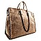 Light-weight Over sized Chain Tote Bag