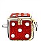 Glittery Dice Figure Novelty Cross Body MH-D0463