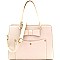 Bow Accent Structured 2-Way Satchel MH-LS3094