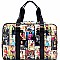 OBAMA Magazine Print Patent Weekender OVERNIGHT Duffel Bag RZ-OA2599