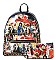 2 IN 1MICHELLE OBAMA BACKPACK WITH WALLET