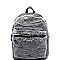 PP6502-LP Fur Accent Front Pocket Fashion Backpack