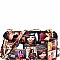 Obama Magazine Print Wallet Cellphone Holder Cross Body  MH-PQS009