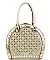 Dome Box Shaped Rhinestone Embellished Purse MH-S818