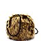 YH0003-LP Faux-fur Round Cross Body