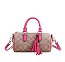 rose Oval Monogram Satchel Bag