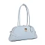 blue East West Pad-Lock Shoulder Bag