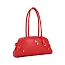 East West Pad-Lock Shoulder Bag red
